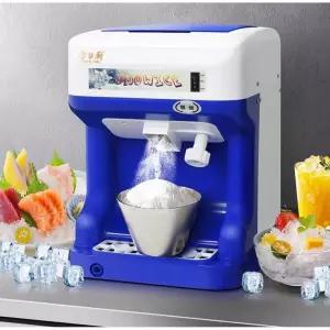 눈꽃빙수기 얼음 제빙기 소형 슬러쉬 우유 카페 뷔페