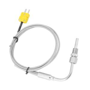 배기 가스 온도 측정용 K 타입 열전대(노출형 팁 및 커넥터 포함)