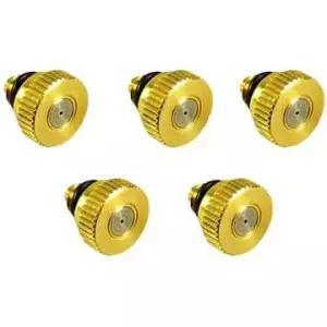 냉각 마이크로 미스트 노즐 - 정원 및 파티오 시스템 0.012인치 크기 10/24인치 나사산이 있는 황동