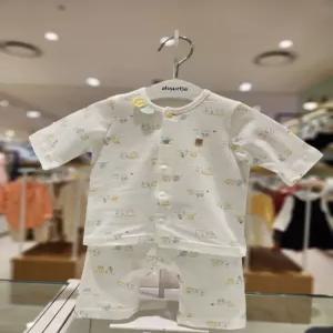 [AK수원점] [압소바] (출산,백일,돌선물)올리버오가닉7부내의(A1B10301)