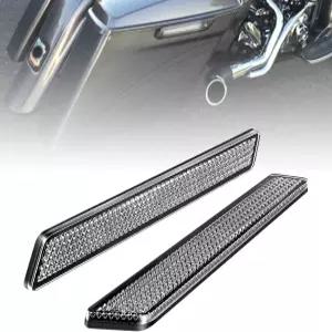 AILMOTO 클리어 새들백 리플렉터 삽입물 할리 데이비슨 스트리트 글라이드 일렉트라 로드 킹 울트라