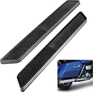 벤라리 블랙 새들백 리플렉터 삽입물 2014-2024 할리 데이비슨 투어 일렉트라 스트리트 글라이드 로드 킹