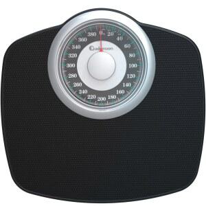 ADAMSON A25T 체중계 - 최대 181.4KG(400파운드) X 아날로그 욕실 미끄럼 저울 플랫폼에 31.5 표면 내구성 10.25인치) 다이얼 방지 25.9CM(12.4 고무 13.5CM(5.3인치) 고정밀