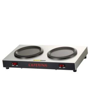 커피보온기 티 전기식 뷔페용 호텔용 2개 상업용 스토브 보온 포트 조식 블루