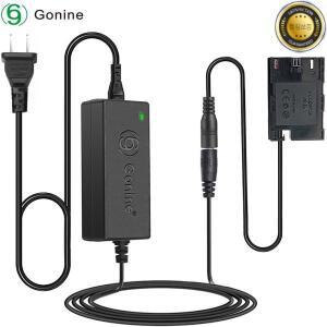 Gonine ACK-E6 AC 전원 어댑터 DC 커플러 충전기 LP-E6 더미 배터리 키트 캐논 EOS 70D 5D Mark II 카메라