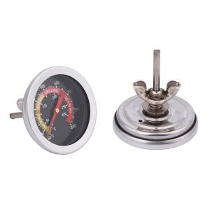 13개 BBQ 스모커 그릴 온도계 즉시 판독 오븐 주방 가스 열 지시계 0-400 ℃