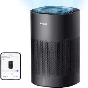 DREO 스마트 증발 대형 객실 침실용 최대 1000피트2 800ml/h 고출력 공기 10L 50H 롱런 식물 가정 사무실