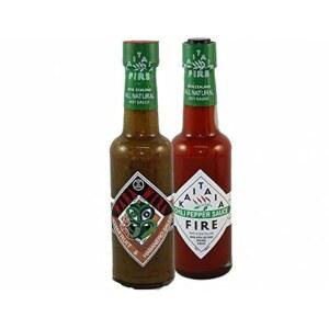 핫소스 팩: 칠리와 천연 재료로 만든 하바네로, 키위 , 마누카 허니 와하 웨라 소스와 카이타이 파이어 칠리 페퍼 소스