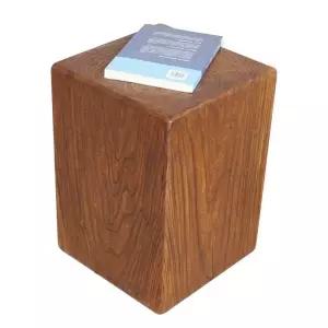 통나무 선반 받침대 스툴 의자 낮은 카페 사각 진열대