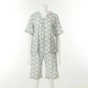 [비너스][VEVS118WVEPS118W-GR]피부에 자극없어 여름철에도 쾌적한 폴리주름지 반팔반바지세트