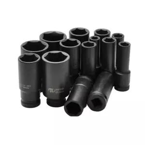 육각 전동 소켓 임팩 렌치 복스알 18P 세트 공압