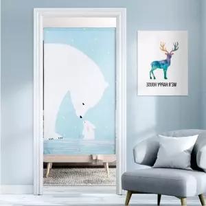 바란스 가림막 커튼 문가리개 패브릭 천 현관 주방 세탁실 냉장고 수납장