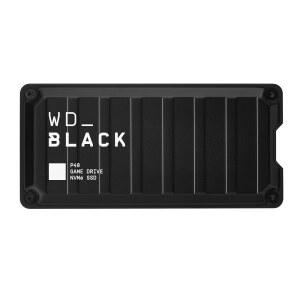 웨스턴 디지털 1TB P40 게임 드라이브 SSD - 최대 2,000MB/s, RGB 조명, 휴대용 외장 솔리드 스테이트 드라이브, 플레이스테이션, Xbox, PC 및 Mac과 호환 WDBAWY0010BBK-WESN