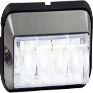 구매자 제품 8891006 5인치 투명 상승 LED 스트로브 경고등 작업용 트럭 및 트레일러 헤비 듀티 알루미늄