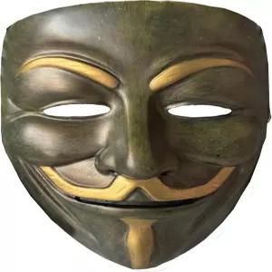 베네데타 마스크용 네브세포 V 코스프레용 퀄리티 가이 포크스 익명 해커 마스크 코스튬 테마 파티 할로윈