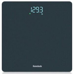 홈버드 욕실 체중계, 2001년부터 전문 공장에서 제공한 고정밀 0.1파운드, 체중계 LED 디스플레이 및 스텝온, 3*AAA 배터리 포함, 400파운드 / 182kg, 파란색