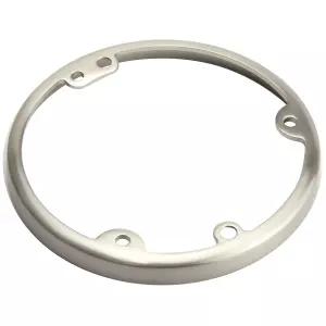 에너라이트 975509-S-스티커드 원형 바닥 상자 장착 링 975503 975501 커버 니켈 도금 황동 4.25