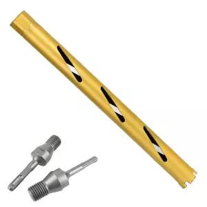 철근 벽돌 블록 조적 등 13인치/330mm 시추 깊이 10mm 다이아몬드 세그먼트 높이 2 어댑터가 있는 경화