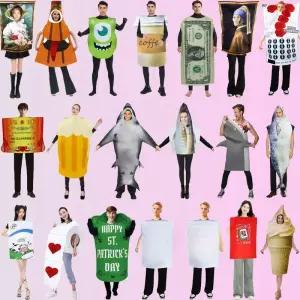 웃긴 할로윈 의상 코스튬 졸업사진 공연 졸사 연극 무대