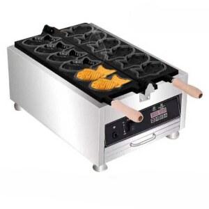 전기 붕어빵 기계 업소 미니 회색 포장마차 6구 1 전기붕어빵기계 5KW 도미빵