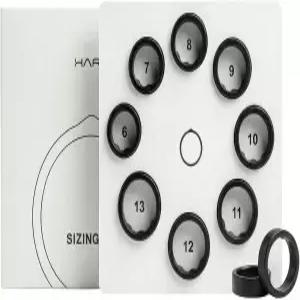 하트 반지를 구매하기 전에 사이즈를 확인하세요. 8가지 사이즈와 3가지 색상 중에서 선택합니다