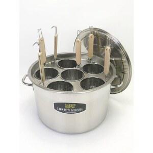 업소용 해면기 6구 소바면 냉면 304스텐 세트 우동 건지기