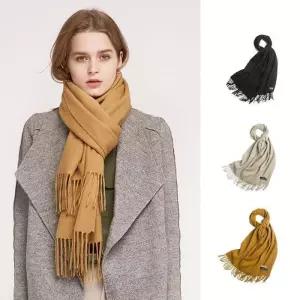 여성 여자 목도리 목두리 체크 머플러 커플 캐시미어 가을 겨울 선물 크리