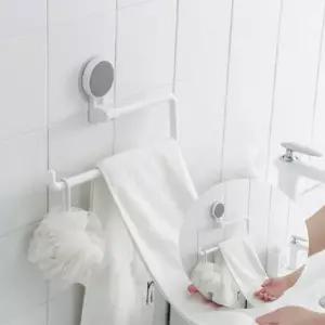 주방 키친타올 행거 휴지 걸이 정리대 욕실 수건 걸이 무타공 수납 선반 키친타올 걸이