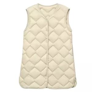 경량 조끼 바람막이 자켓 가을 할머니 방한복 패딩 누빔 롱패딩