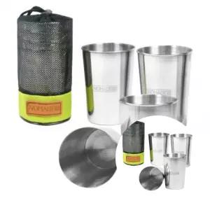 캠핑 스텐 물컵 4P 세트 머그컵 소주 맥주컵 커피잔 휴대용 등산용 컵 모음