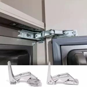 업소용 경첩 냉장고 힌지 빌트인 도어 여닫이문 꺽쇠 부속 한쌍 연결 상업용 문짝