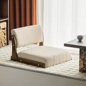 등받이 코타츠의자 좌식 일본 식당용 테이블 찻집 허리 바닥 좌식용