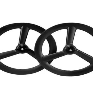 탄소 카본 삼발이 트랙 자전거용품 휠셋 클린처 앞바퀴형 경량 픽시휠