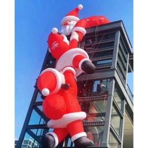 산타 풍선 장 산타클로스 외벽 초대형 1m 세트 야외 레이아웃 눈사람 트리