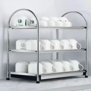 씽크대 상부장 선반 그릇 업소용 화이트 양념통 양념정리대