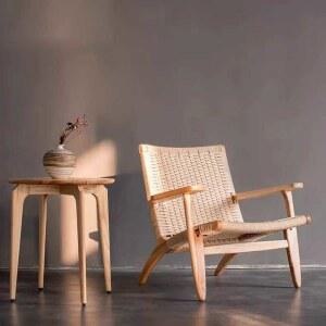 낮은 등나무 소파 식탁 가죽 휴양지 흔들의자 롱 라운지의자 1인용 안락 라탄 등받이