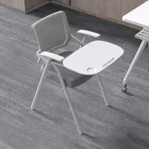 강의실 일체형의자 수강용 접이식 책상 회의용 교육용 학원 체어
