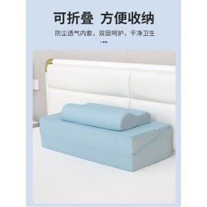 삼각 등받이 쿠션 위편한 역류 위식도 역류성식도염 위편한베개 수유 3단 리프트 그레이