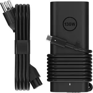 Dell용 윤카이즈 AC 어댑터 130W USB C 노트북 충전기 - Dell XPS 15/17 Precision 5000/3000 시리즈