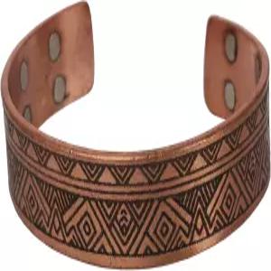 터치스톤 구리 팔찌 남성 여성용 선물 조절 가능한 100 순수 솔리드 리얼 각인 와이드 커프 주얼리 3500