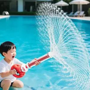 분수 회전 물총 대형 워터밤 워터파크 강력수압 360도 회전 Water Gun