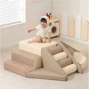 실내미끄럼틀 어린이집 키즈카페 쿠션 클라이밍 실내