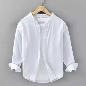 슬램덩크 캐주얼 오피스룩 남사친 롱 솔리드 큰사이즈 셔츠 데일리 HO1