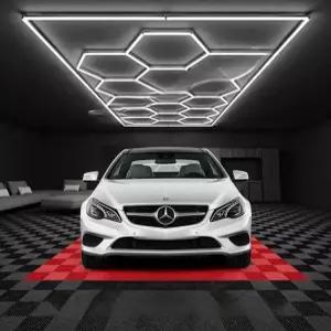 작업장 벌집램프 업소용 튜닝샵 육각 천정등 라이트 주차장 썬팅 조명 헥사곤