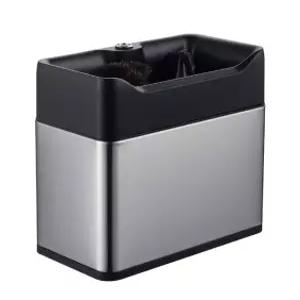 전동 넉박스 업소용 찌꺼기 클린포터 세척 커피 화이트 자동