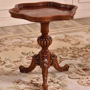 원형 티테이블 북유럽풍 커피 고급 엔틱 탁자 인테리어 거실