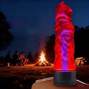 모닥불 기둥램프 가짜불꽃 LED 파티 특수 소품 캠핑 조명 장식 분위기등 인테리어