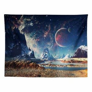 초대형 패브릭 터 장식 사진 창문 액자 풍경사진 풍경화 태 300X150 트리 풍경