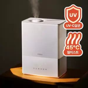 에어베리 쿨앤웜 가습기 룸미스트 복합식 살균 대용량 초음파 가열식 육아출산 가습기 6L