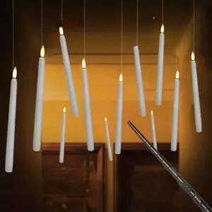 양초 조명 크리스마스 led 캔들 장식 파티 건전지 촛불 라이트